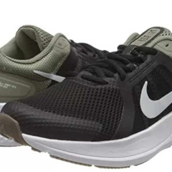 Nike Swift Run 2 Light Army Black Platinum Running Shoes 11.5 US - Picture 7 of 12